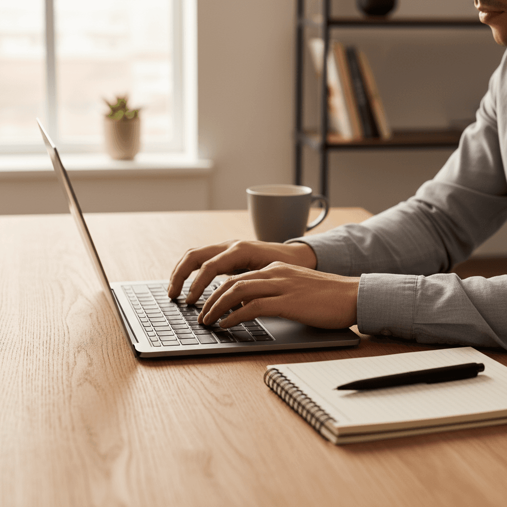 DIY enthusiast with cordless drill in a home workshop